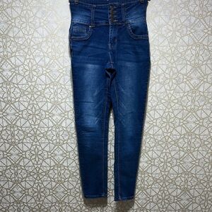BAMBOO Dark Blue Women's Jeans